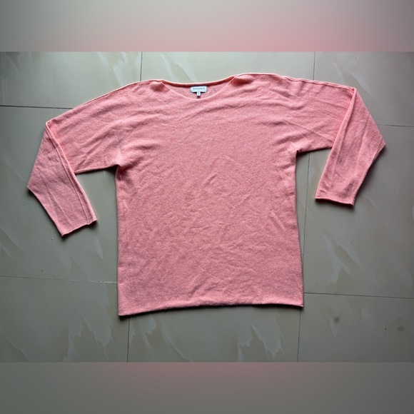 Bianco & Blu Italy Merino Wool Cashmere Blend, nylon viscose laine silk knit L - Picture 15 of 15